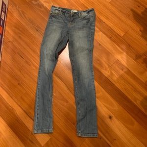 Light denim wash jeans